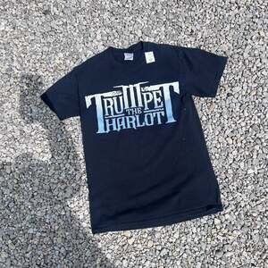 Trumpet the Harlot Visceral Album Graphic Band T-Shirt Size S